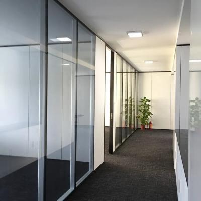 China Internal Glass Room Dividers Fire Rated Glass Partition For Home Office for sale