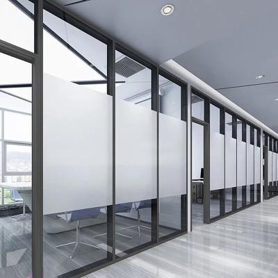 China Acoustic Tempered Glass Partition Wall Divider For Office Hospital School for sale