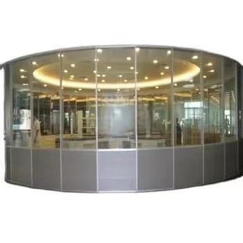 China Waterproof Single Glazed Curtain Wall Aluminium Glass Facade Systems for sale