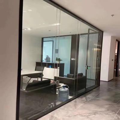 China Aluminum Glass Interior Glazed Curtain Wall System Sound Insulation 35db for sale