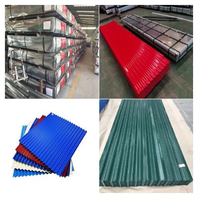 China Carbon Steel Corrugated 20 Feet Roofing Sheet Price Zinc Roof Panels Sheets for sale