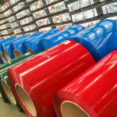 China Coated Prepainted Galvanized Steel Coil PPGI Color Coated Steel Coil PPGL Color Coil 500mm for sale