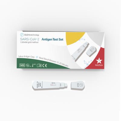 China SARS-CoV-2 Kit de antígeno de autoprueba Prueba de muestra de hisopo en venta