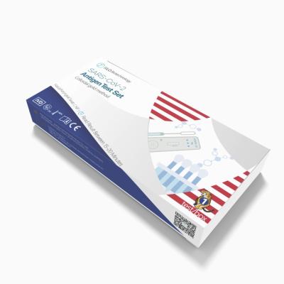 China 1 prueba/caja Inicio Kit de prueba de antígeno rápido Dispositivo de prueba rápida nasofaríngeo en venta