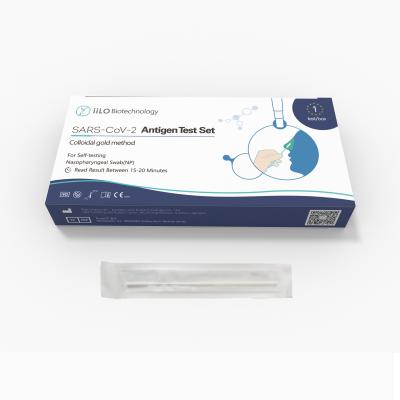 China Class III Swab Antigen Test Kit For SARS-CoV-2 15 - 20 Minutes for sale