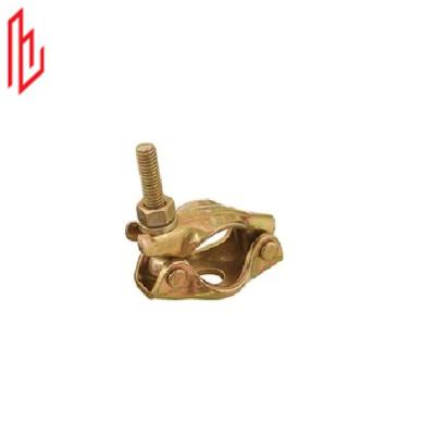 China Pressed Scaffolding Double Couplers Electro Galvanized Scaffold Half Coupler for sale
