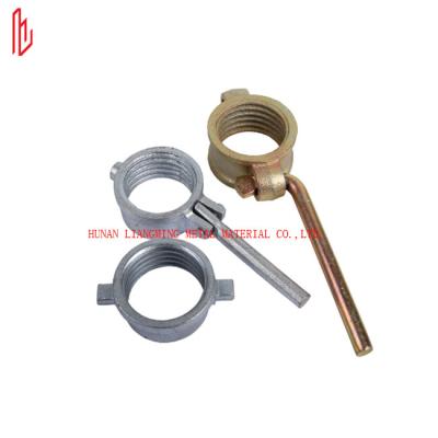 China Q235 Q345 Galvanized Scaffolding Prop Sleeve With Nut 60mm 76mm Tube Size for sale