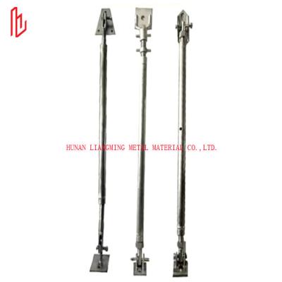 China Forro de aço ajustável, apoio de puxa e puxa Q235 Q345 1,6 mm - 4,0 mm espessura da parede à venda