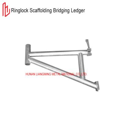 China Ringlock Scaffold Board Brackets Q235B Steel Scaffold Side Brackets for sale