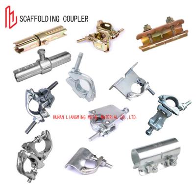 China BS1139 EN74 Scaffolding Double Couplers Q235 Drop Forged Couplers for sale