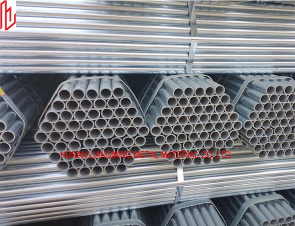 BS1139 Galvanized Scaffolding Pipe 48.3mm / 60.3mm OD 1.8mm - 4.0mm ...