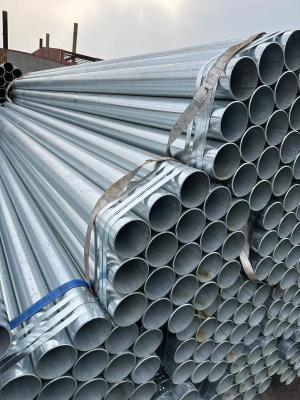 China Q195 - Q345 Alloy Hot Dipped Galvanized Steel Pipe 200g/m2 - 500g/m2 Zinc Coating for sale