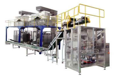China 90 - 100bags/min Flour Packaging Machine With Air Pressure Adjustment for sale