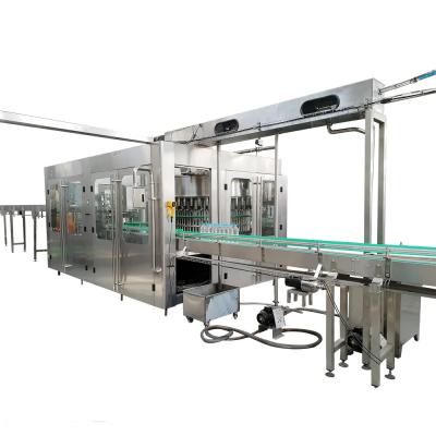 China 20000-22000BPH Fruit Soda Sparkling Carbonated Beverage CSD Automatic Bottle Liquid Filling Machine for sale