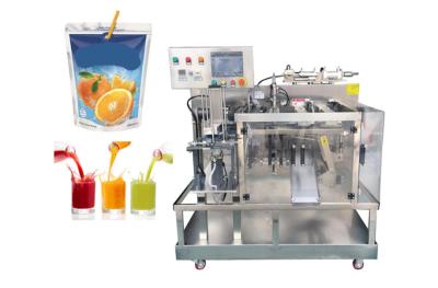 China Doypack Premade Bags Milk Sachet Filling Machine Water Packing for sale