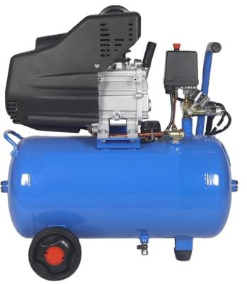 China 115psi Mini Portable Air Compressor With Tank 50L 8 Bar Blue for sale