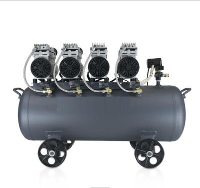 China 12 bar Silent Oil Free Air Compressor Soundless 3000W Light Weight for sale