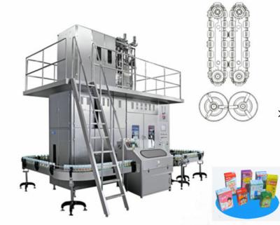 China UV Aseptic Carton Filling Machine Milk Packaging 2000 BPH Machine for sale