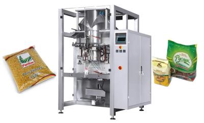 China 1-12 Kilogramms automatische Verpackmaschine der Reis-Bohnen-Körnchen-Verpackungsmaschine-VFFS zu verkaufen