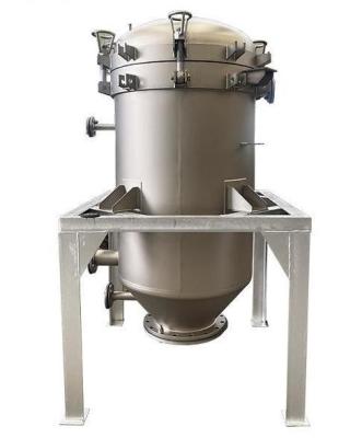 China Vertical Type Automatic Stainless Steel Candle Filter Housing for Food/Oil/Liquid Industry for sale