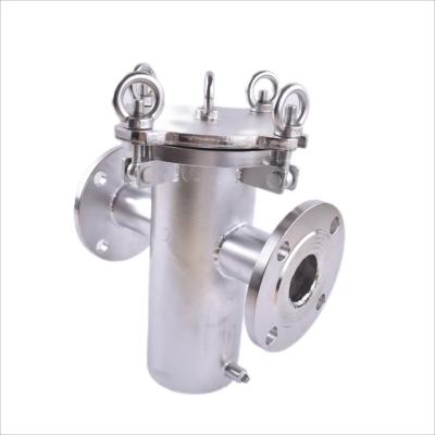 China Stainless Steel Water Impurity Treatment Pipeline Filter with Pressure Vessel Core Components for sale