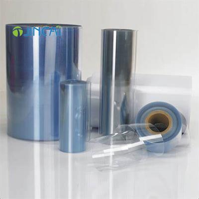 China JINCAI 0.25 mm clear pvc sheet for vacuum forming factory price super transparent glossy plastic pvc roll for sale
