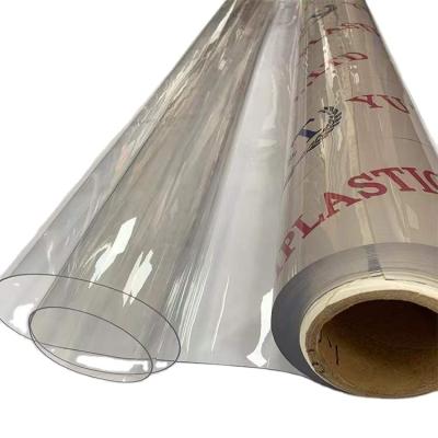 China JINCAI pvc clear sheets transparent foil welding pvc strip curtain transparent pvc rolls film for furniture for sale