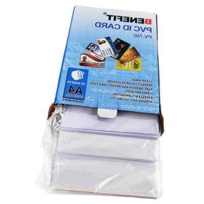 China JINCAI High quality inkjet printing dragon sheet a4 size pvc card pvc id card pvc sheet for sale