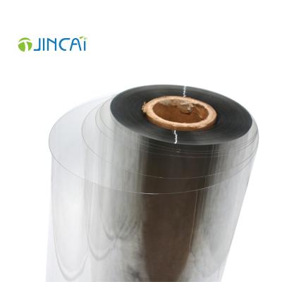 China JINCAI easy to vacuum forming Food grade transparent plastic film roll rigid clear pvc sheet for Printing And Packing for sale