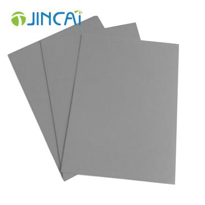 China JINCAI pvc hot selling grey pvc rigid sheet 10mm thick plastic cutting board polyvinyl chloride plates for sale