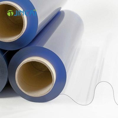 China JINCAI High gloss and transparent plastic clear PVC sheet roll for thermoforming for sale