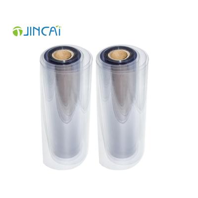 China JINCAI   0.4mm Super Transparent PVC  Rigid   Film  without smell for sale