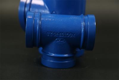China 300 PSI Grooved Tee Fittings 3 Ends Mechanical Tee Grooved ANSI/ASME for sale