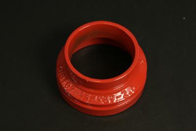 China XGQT07-114x89-2.5 Concentric Pipe Fitting Groove Concentric Reducer Fitting for sale