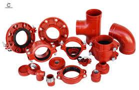 China Odm 3 Inch Ductile Iron Grooved Fittings For High Pressure Systems for sale