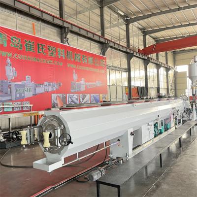 China pipe extrusion line plastic electric threading PVC/PPR pipe extrusion line/tube making machine for sale