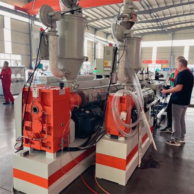 China Single Wall Corrugated Pipe Production Machine , PA PE PP PVC Pipe Machinery for sale