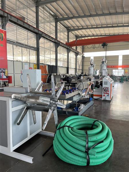 Quality High Efficiency Double Wall Corrugated Pipe Machine Plastic Sylphon Bellows for sale