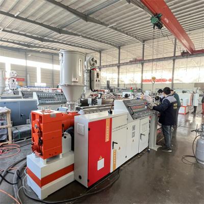 China HDPE Double Wall Corrugated Pipe Extrusion Line Energy Saving for sale