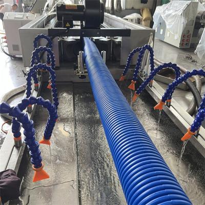 China Automatische extruder met schroef van kunststof HDPE DWC extruder voor golvende buizen Te koop