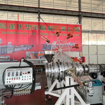 Китай Промышленная экструзионная линия HDPE, экструзионная машина для пластиковых труб продается