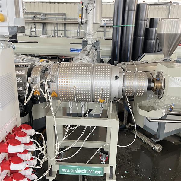 Quality 20-110mm PPH PE PPR Pipe Making Machine , Water Tube Extruder Machine for sale
