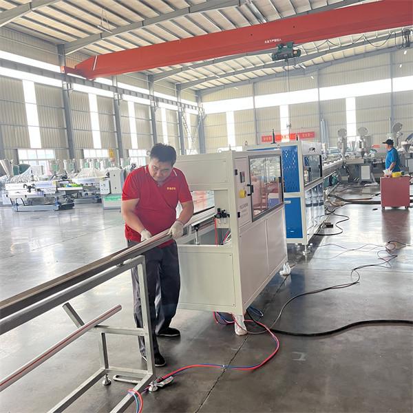 Quality HDPE Plastic Pipe Making Machine , Agricultural Irrigation Pipe Gas Tube for sale