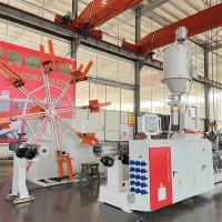 Quality Durable Plastic Pipe Moulding Machine , High Speed PVC Tube Cutting Machine for sale
