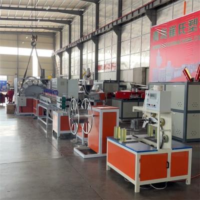 China Plastic Soft PVC Pipe Making Machine Garden Fiber Braided Reinforced Extrusion Pipe Machine for sale