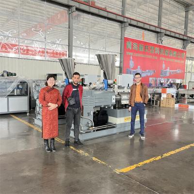 China HDPE-PET verkabeln Micropipe-Bündel-Mantelrohr-Verdrängungs-Maschinen-Fertigungsstraße zu verkaufen