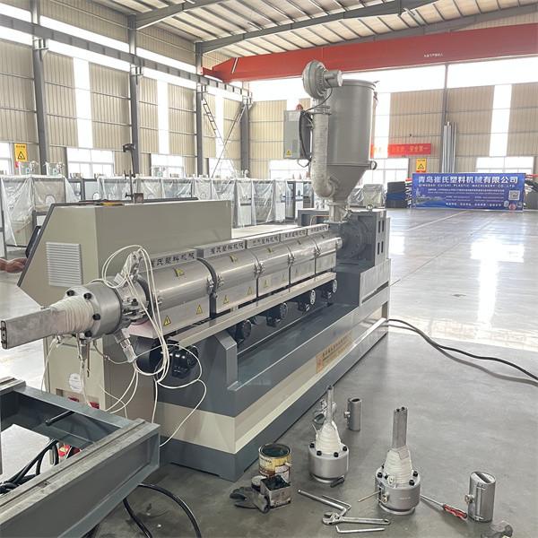 Quality High Capacity Plastic Pipe Machine 90KW HDPE Pipe Production Line For Water Hose for sale