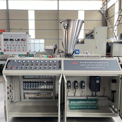 China Durable Plastic Screw Extruder Machine PVC Flex Pipe Water Line for sale