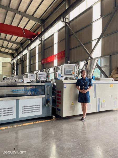 Quality SJSZ80/156 Plastic Twin Screw Co Rotating Extruder PVC Pipe Extrusion Line for sale