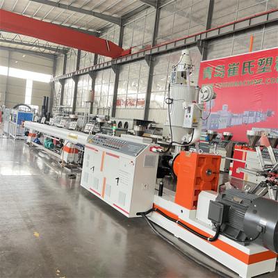 Cina Linea di approvvigionamento idrico in acciaio inossidabile in plastica, macchina di estrusione di tubi in plastica in vendita